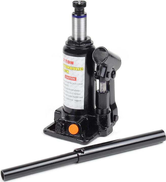 Wiltec Hydraulischer Wagenheber 2t PKW Stempelwagenheber Flaschenwagenheber