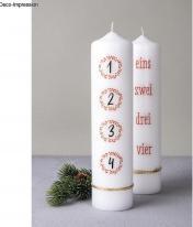 Productafbeelding Rayher Transferfolie "Adventszahlen"