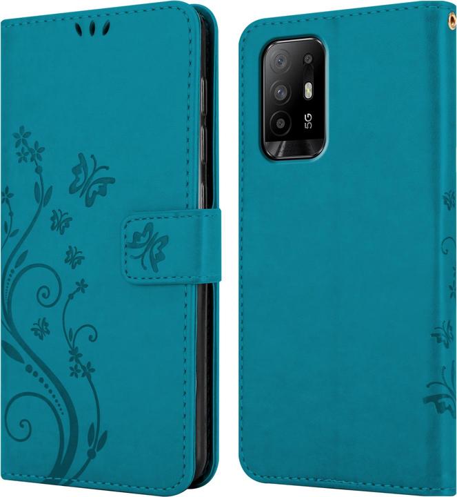 Immagine prodotto Cadorabo Copertina del libro a fiori (Oppo A94 5G)