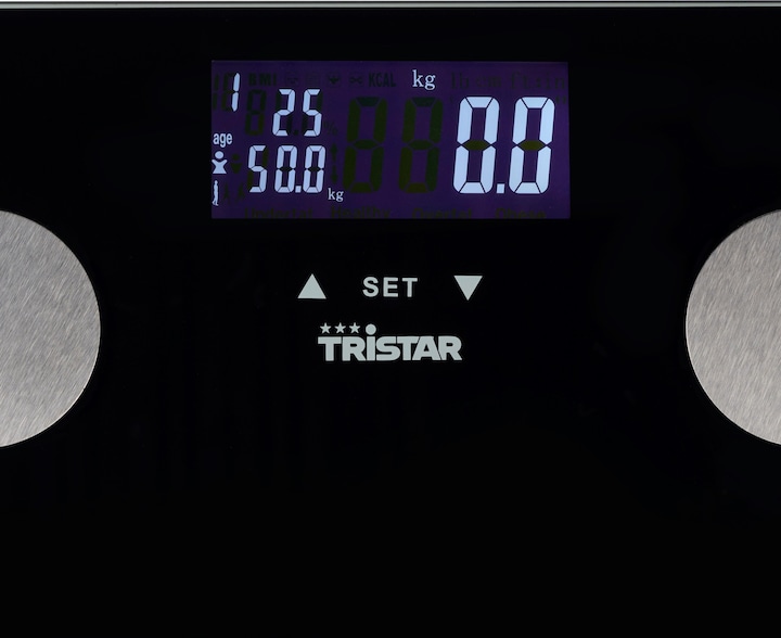 Actual product image Tristar WG-2442 Body analysis scale Weighing capacity (max.) (150 kg)