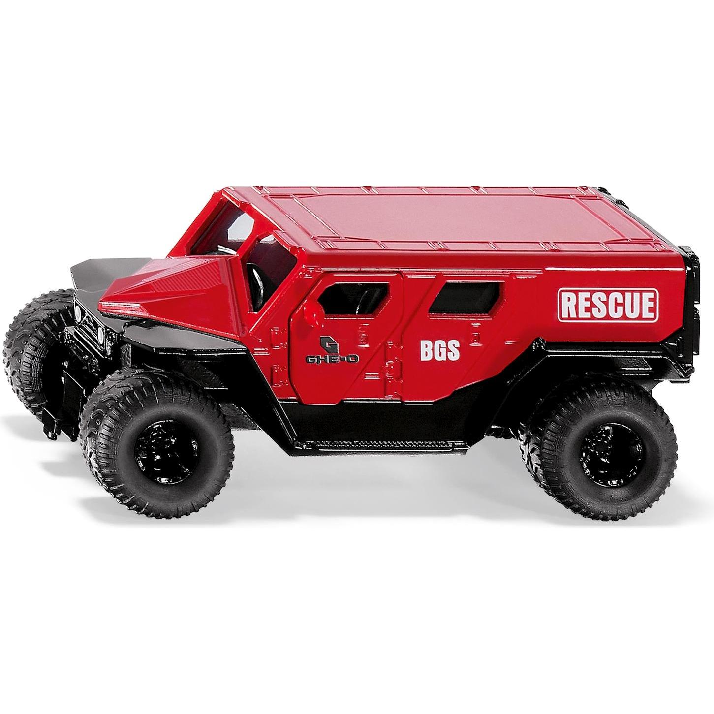 Siku GHEO Rescue Super Serie, 1:50, 155x75x65 mm, Metall, ab 3+