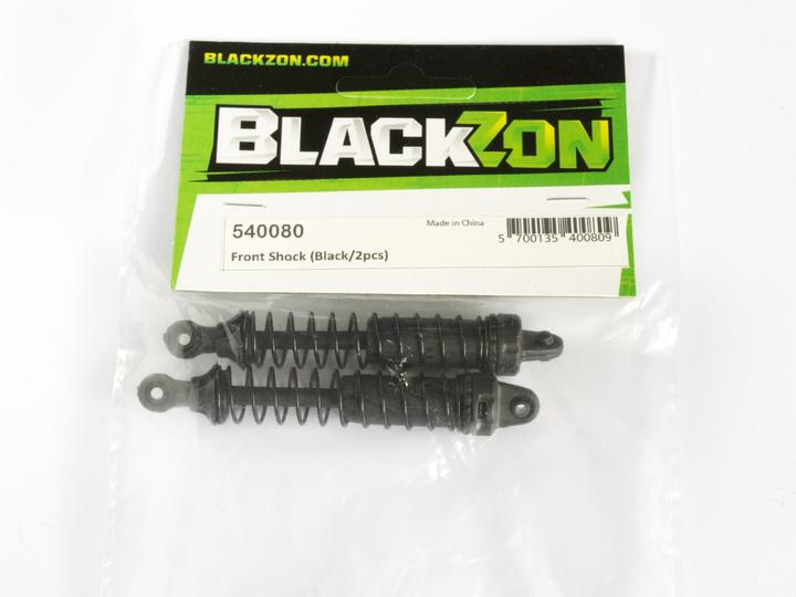 Actual product image Blackzon Front Shock (Black/2pcs)