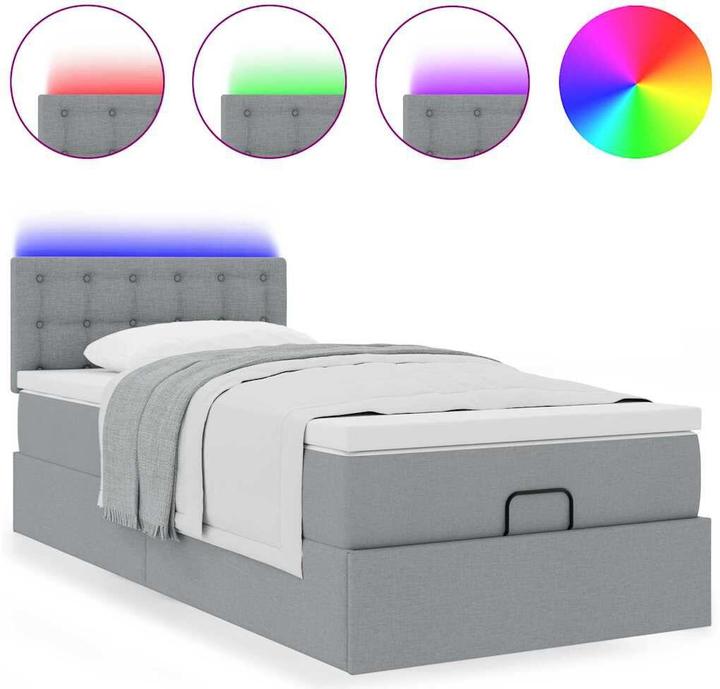Image du produit vidaXL Ottoman-Bett (90 x 200 cm)