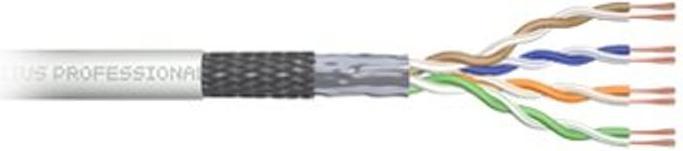 Immagine prodotto Digitus CAT 5e SF-UTP Raw Patch Cable Lunghezza 100 m Box AWG 26/7 PVC Simplex Colore Grigio (CAT5e, 100 m)