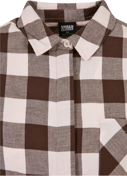 Produktbild Urban Classics Ladies Oversized Check Flannel Shirt Dress (XS)