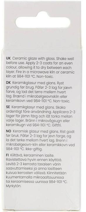 Actual product image Creativ Company Versiegelung 984 - 1101 °C, 60 ml, Grau