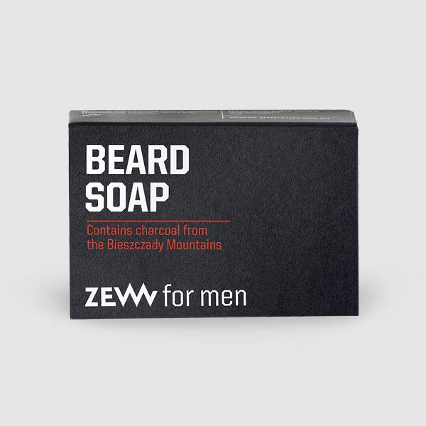 Produktbild ZEW for men Beard Soap Charcoal (85 ml)