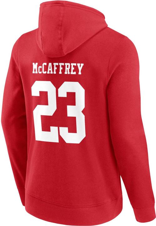 Actual product image Fanatics NFL San Francisco 49ers Hoody #23 Christian McCaffrey - M (M)