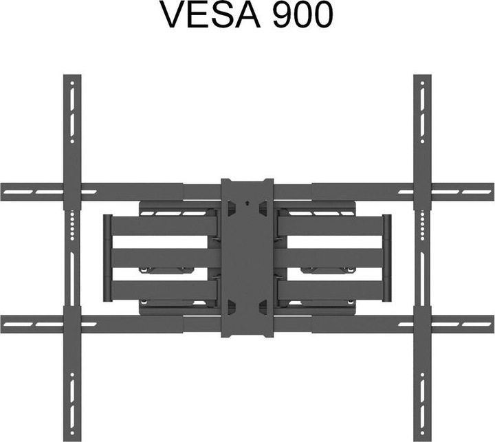 Actual product image Multibrackets TV Stand Extension Kit, -110", black (Wall, 110", 125 kg)