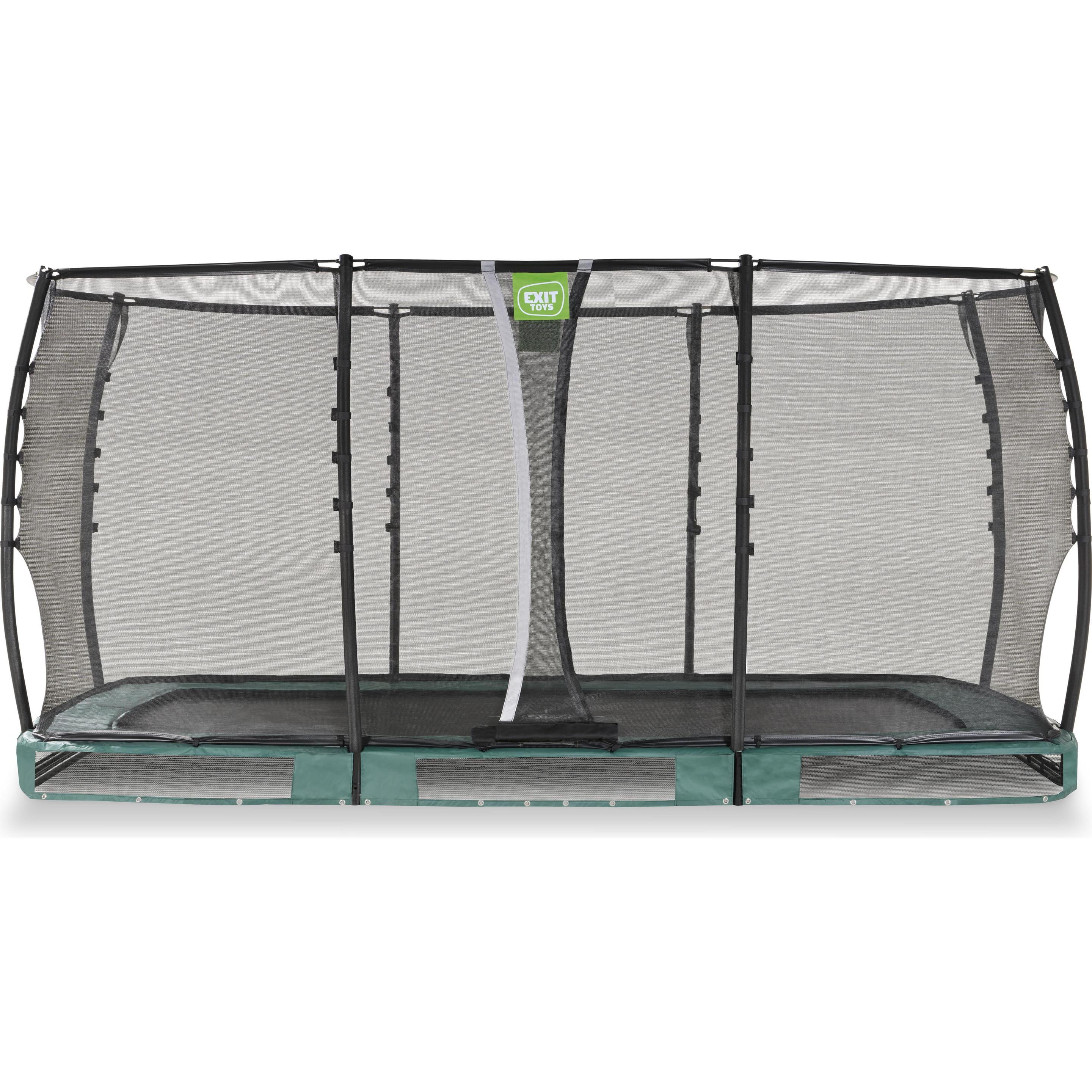 Exit Allure Premium Bodentrampolin 244x427cm - grün (266 cm)