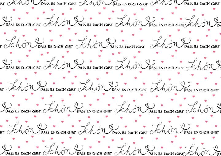 Actual product image Braun + Company Paper cadeau fantaisie rouleau (Wrapping paper, 1 x)