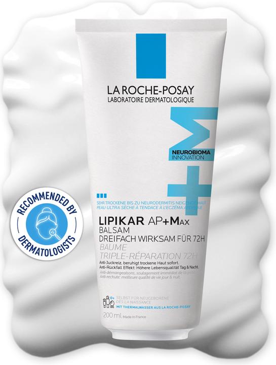 Image du produit La Roche Posay Lipikar Baume AP+Max 200ml (Lait pour le corps, 200 ml)