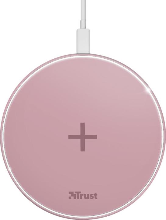 Actual product image Trust 23866 - Indoor - AC - USB - Wireless charging - Pink (10 W)