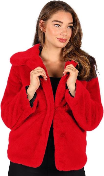 Image du produit Thetru Manteau en fausse fourrure Astrakhan (3XL)