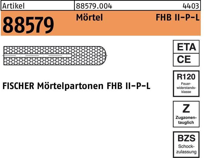 Produktbild Fischer Patrone FHB II-P 20x210 (4 Stk.)