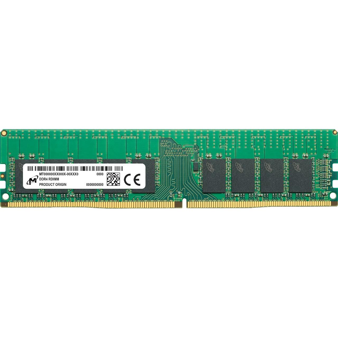 Thumbnail - Crucial DDR4 RDIMM 1Rx4 3200 (1 x 32GB, 3200 MHz, DDR4-RAM, R-DIMM), RAM