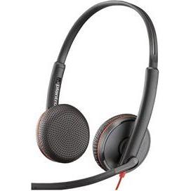 Thumbnail - Poly BW 3225 STEREO USB-A HS (Kabelgebunden, USB-A), Office Headset, Schwarz