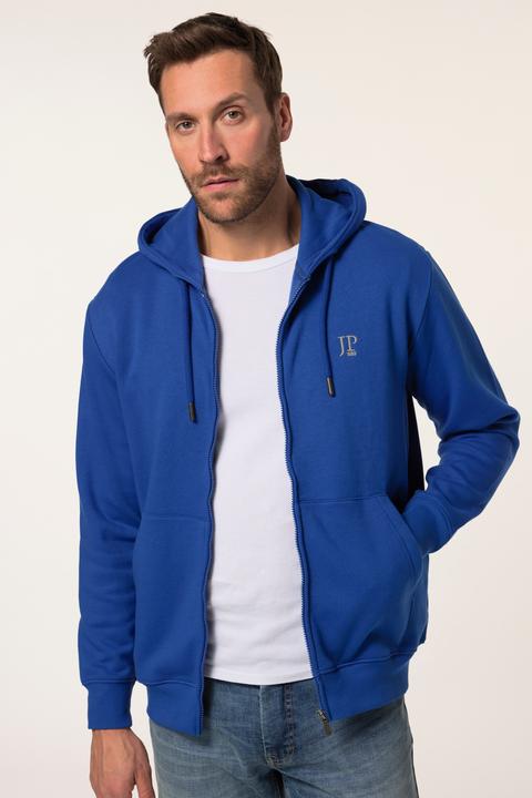 Actual product image JP1880 hoodie jacket, sweat, hood, kangaroo pocket, up to 8 XL (7XL)