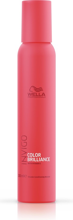 Actual product image Wella INVIGO Color Brilliance Vitamin Conditioning Mousse (150 ml, Foaming agent)