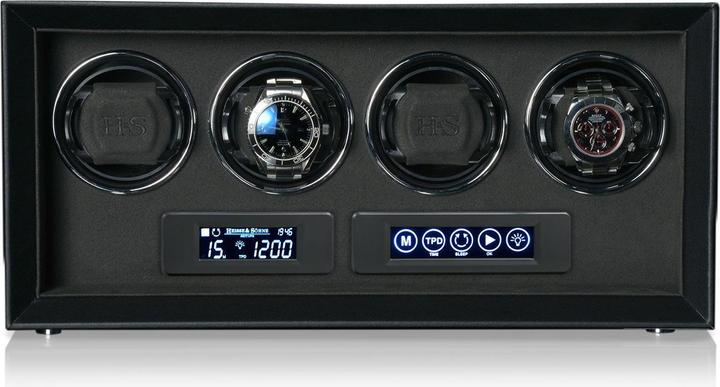 Actual product image Heisse & Söhne Watch winder Watch Guard 4 - Black