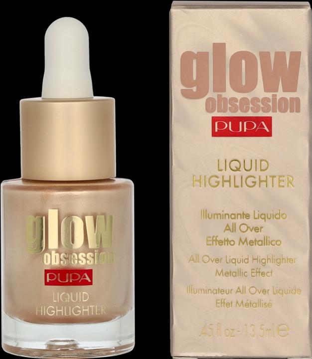 Image du produit Pupa Milano Pupa Glow Obsession All Over Liquid Highlighter (enlumineur liquide) (#100 Sunrise, Highlighter)