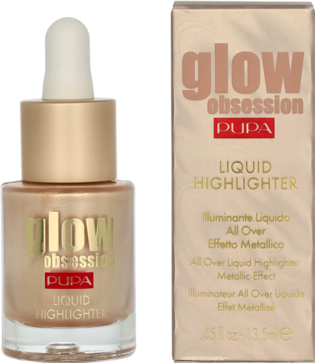 Immagine prodotto Pupa Milano Pupa Glow Obsession All Over Liquid Highlighter (#100 Sunrise, Highlighter)