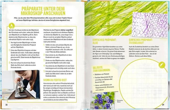 Actual product image The microscope