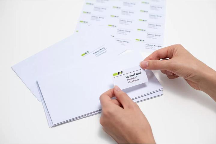 Actual product image Herma Universal labels A4
