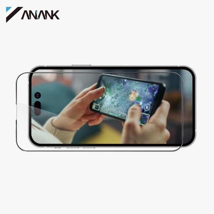 Produktbild Anank 2.5D Transparentes Game Edition (matt) Anti-Fingerprint Panzerglas für iPhone 16 (1 Stück, Apple iPhone 16)