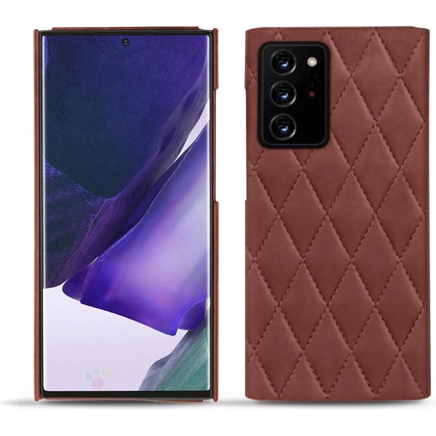 Noreve Lederschutzhülle (Samsung Galaxy Note 20 Ultra), Smartphone Hülle, Rot