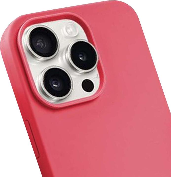 Actual product image Crong Colour Cover Magnetic - iPhone 15 Pro MagSafe Case (Pink) (Apple iPhone 15 Pro)