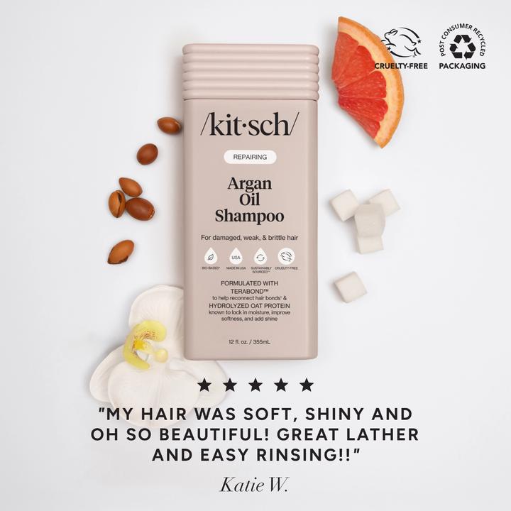 Produktbild Kitsch Arganöl Shampoo Reparierend (Flüssiges Shampoo, 355 ml)