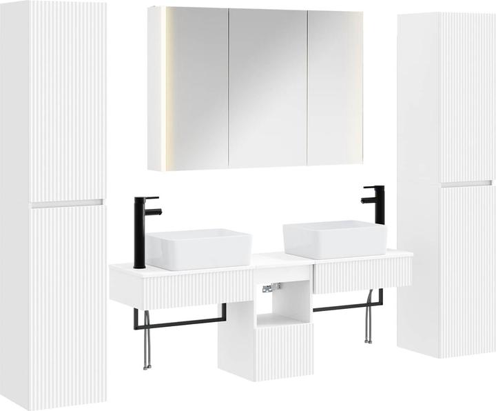 Actual product image vidaXL Badezimmer Spiegel