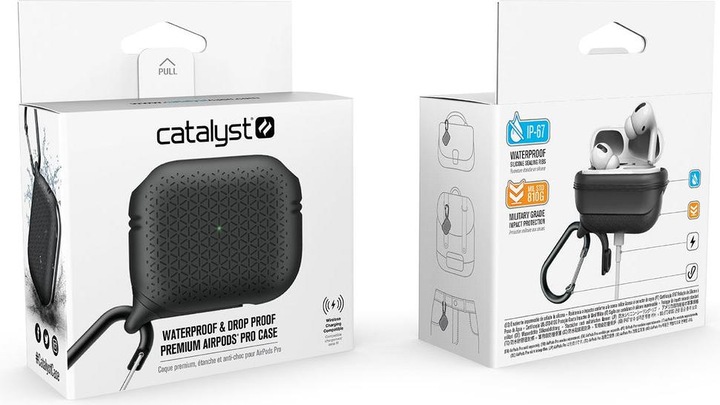 Image du produit Catalyst AirPods Pro Premium Étui étanche Noir furtif (Sac pour écouteurs)