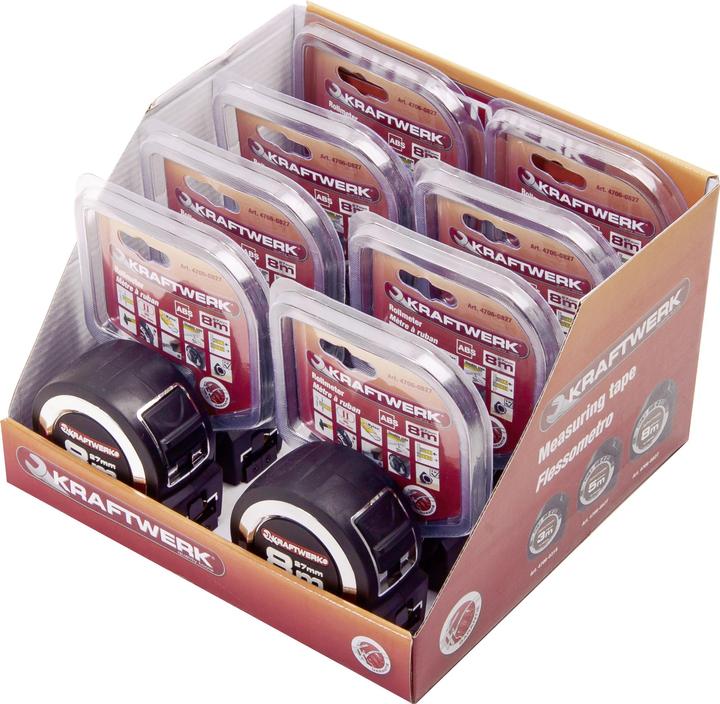 Produktbild Kraftwerk Display mit Rollmeter (8 m)