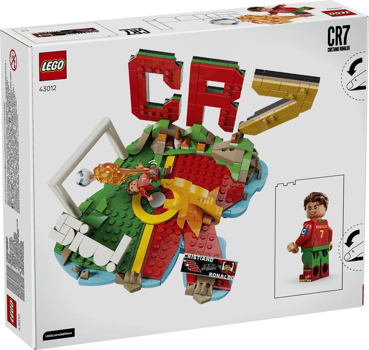 Actual product image LEGO Cristiano Ronaldo - Football highlights (43012, LEGO Editions)