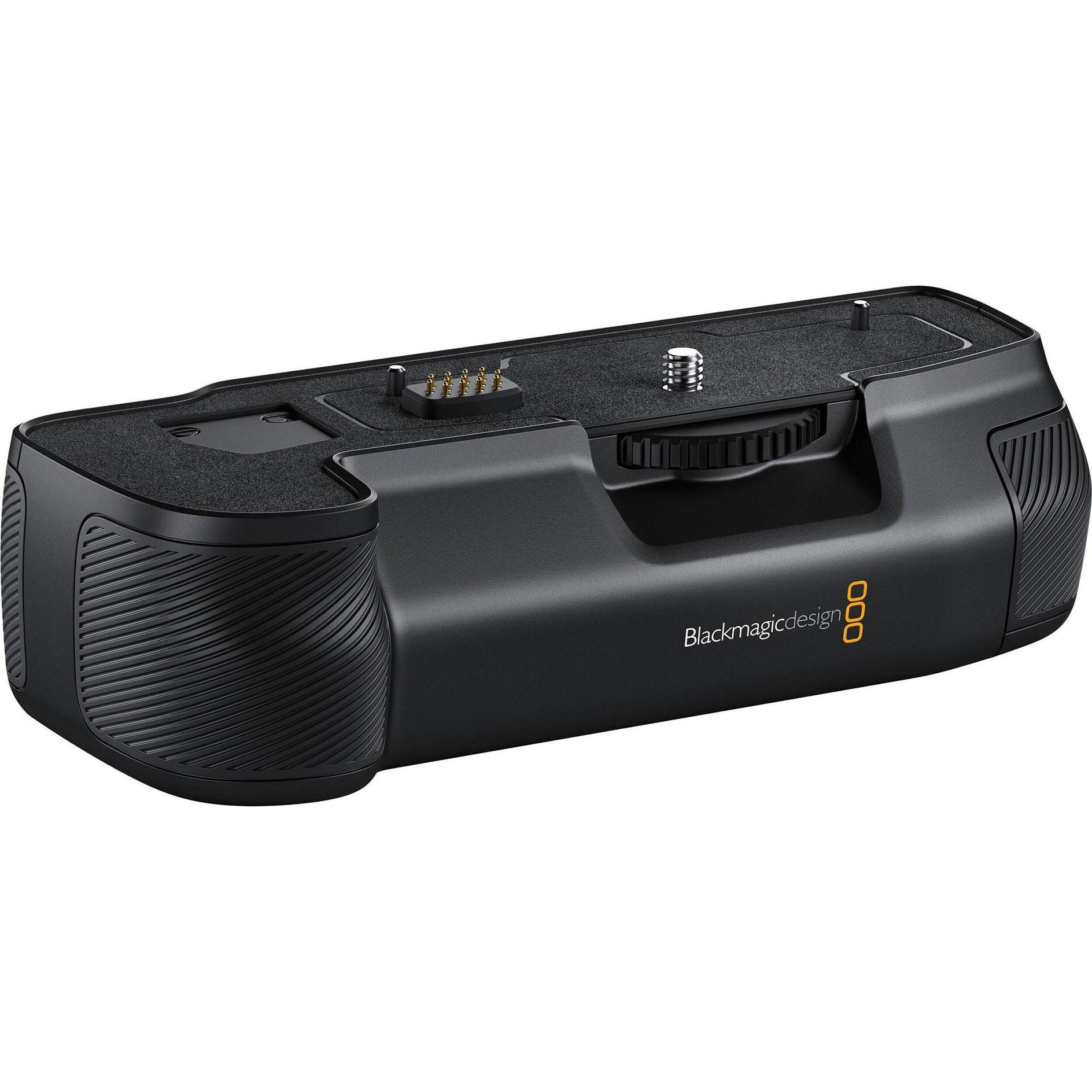 Blackmagic Impugnatura della batteria per la Pocket Camera 6K (Maniglia della batteria), Impugnatura + Battery grip, Nero