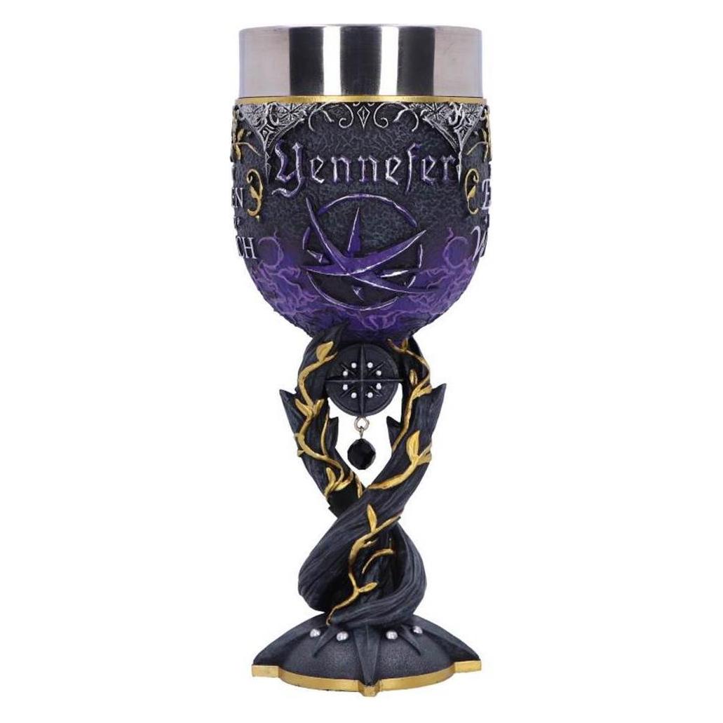 Nemesis Now De Heks, Yennefer, Wijnglazen, Zwart
