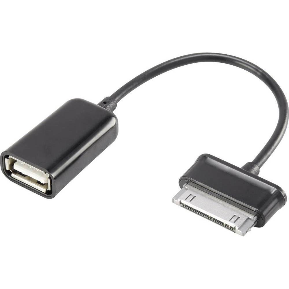 Thumbnail - Renkforce Lade-/ Datenadapter (0.10 m, USB 2.0), USB Kabel