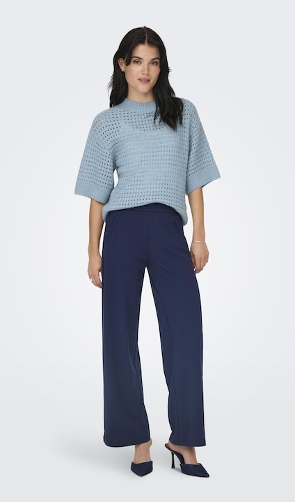 Actual product image JdY Knit fit Round neck Ribbed cuffs Drop shoulder Pullover Knitted jumper (XS)