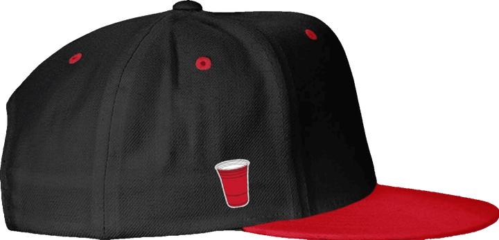 Produktbild MrPong Beer Pong Snapback Cap Red (One Size)