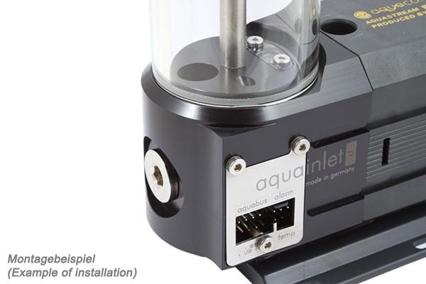 Produktbild Aqua Computer Aquainlet XT mit Füllstandsmessung und Beleuchtung