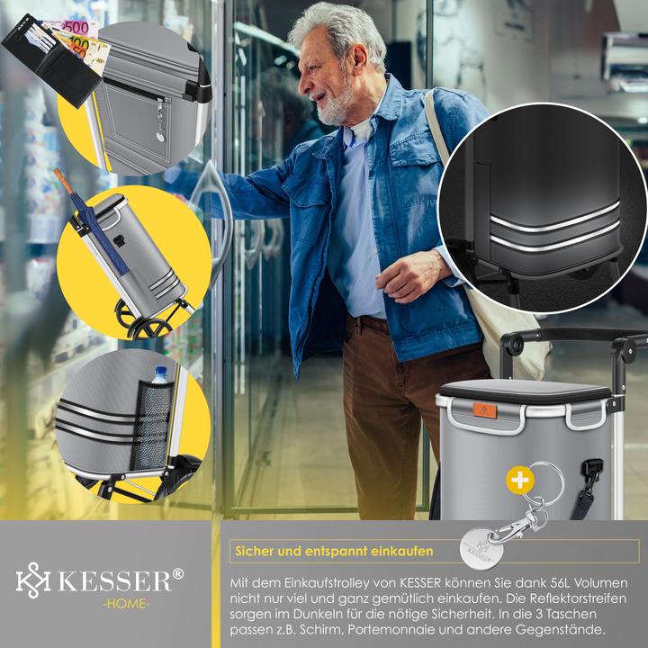 Produktbild Kesser Einkaufstrolley