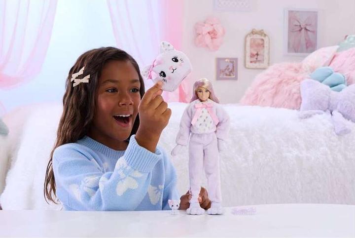 Produktbild Barbie Barbie Cutie Reveal Sweet Bows - Lila Kätzchen