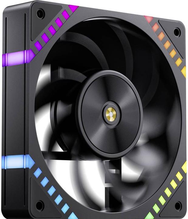 Immagine prodotto Jonsbo HF2-120 Lüfter, Reverse Blade, PWM, ARGB - 120mm, schwarz (120 mm, 1x)