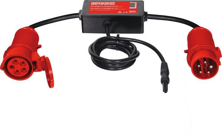 Produktbild Benning 32 A CEE 3-phasig aktiv Messad (CAT II)