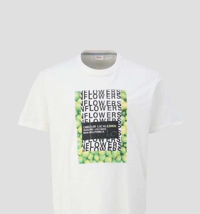 Actual product image S.Oliver T-Shirt Jerseyshirt mit Artwork (XXL)
