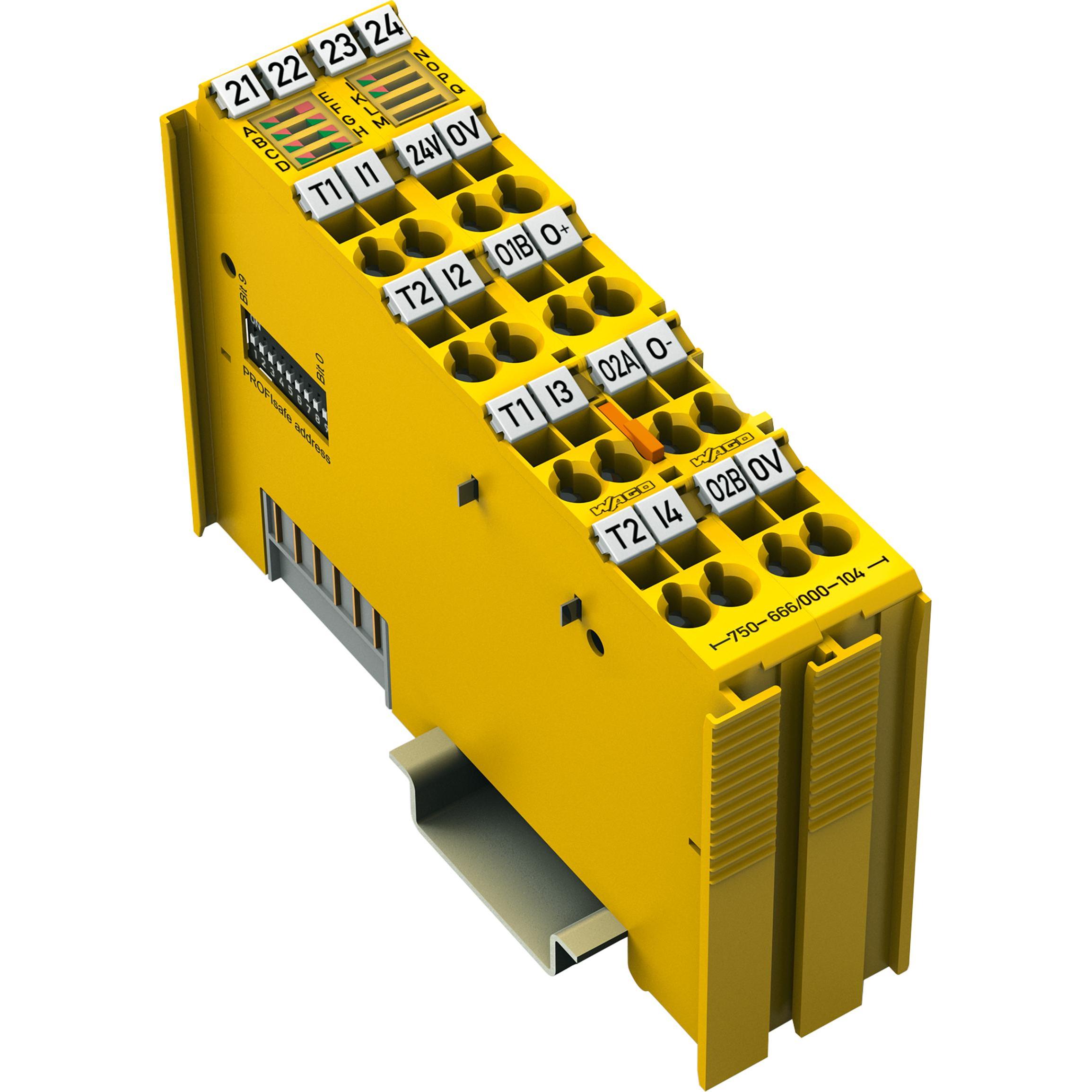 Wago Sicherer Digitalein-/Ausg. (10 A) (750-666/000-104)