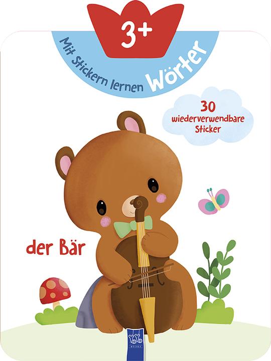 Image du produit Apprendre avec des autocollants 3+ (mots)