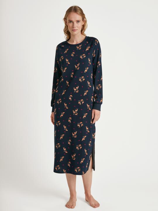 Image du produit Calida Langarm-Nachthemd, Länge 120 cm (L)